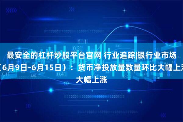 最安全的杠杆炒股平台官网 行业追踪|银行业市场（6月9日-6月15日）：货币净投放量数量环比大幅上涨